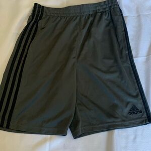 Adidas grey boys shorts